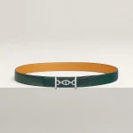 Lagune belt buckle & Reversible leather strap 24 mm - Image 2